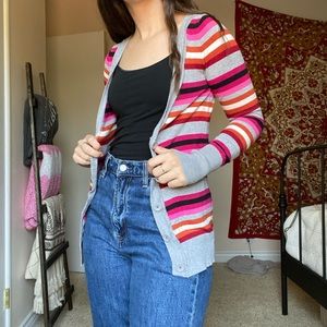 Striped Cardigan